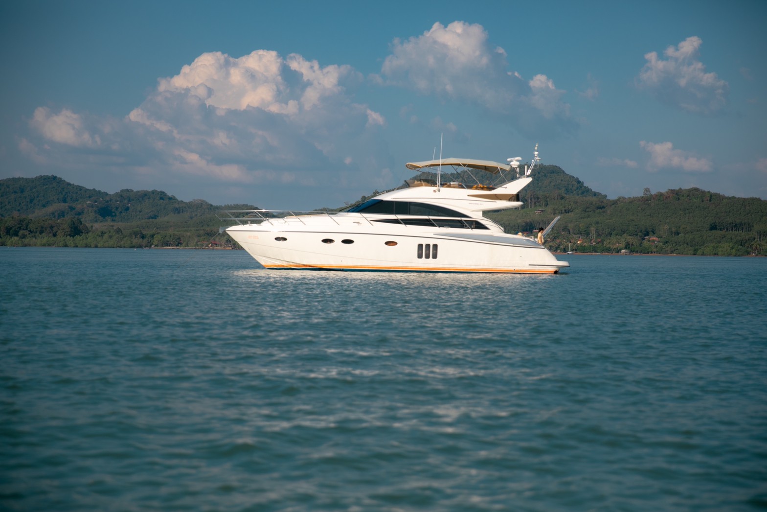 Princess 54 yacht exterior Phuket