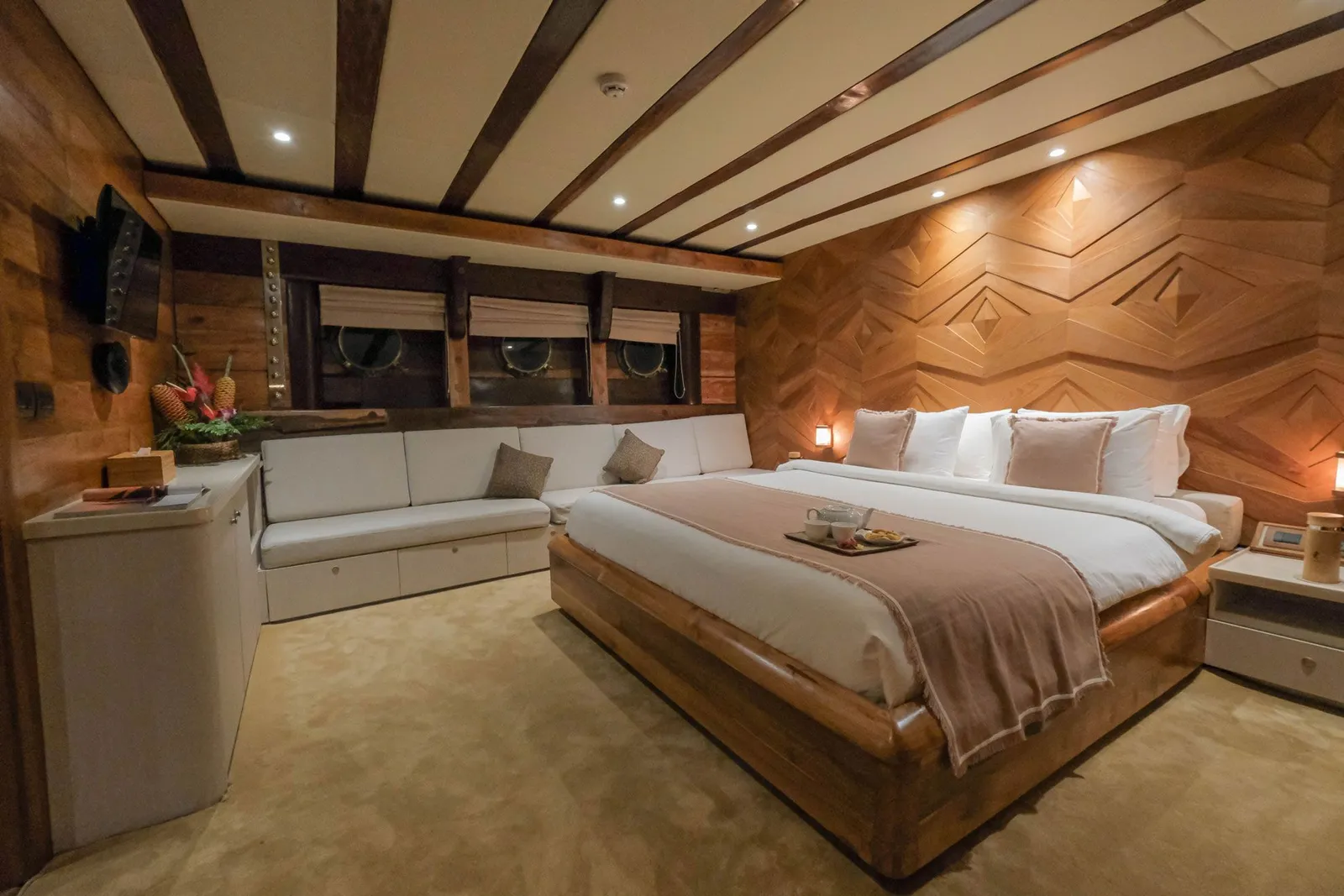 LAMIMA aft deck dining Phuket